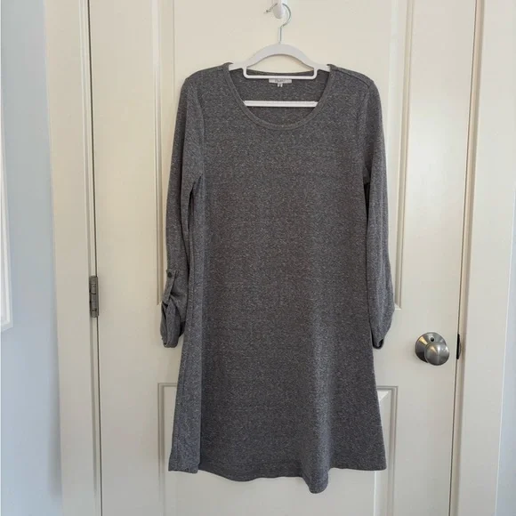 z supply long sleeve dress Womens Z Supply Black Casual Long Dress with Sleeves. Size X Small